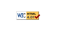 Bild zu Symbol des W3-Gremiums fr HTML 4.01 konforme Seiten